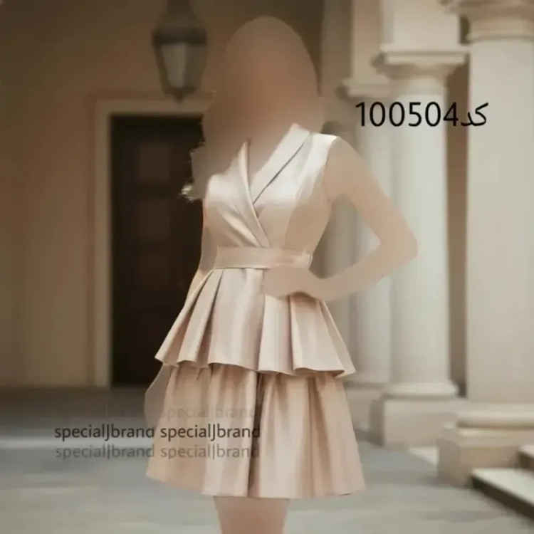 کت مجلسی عروسکی سیتا جنس تافته با آستر و کمربند